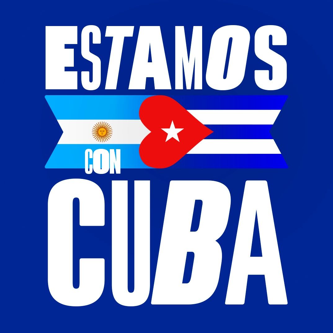 The solidarity campaign with Cuba from Argentina
