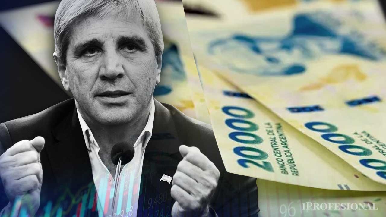 Caputo reacted urgently to the bad inflation data and sucked in a mountain of pesos