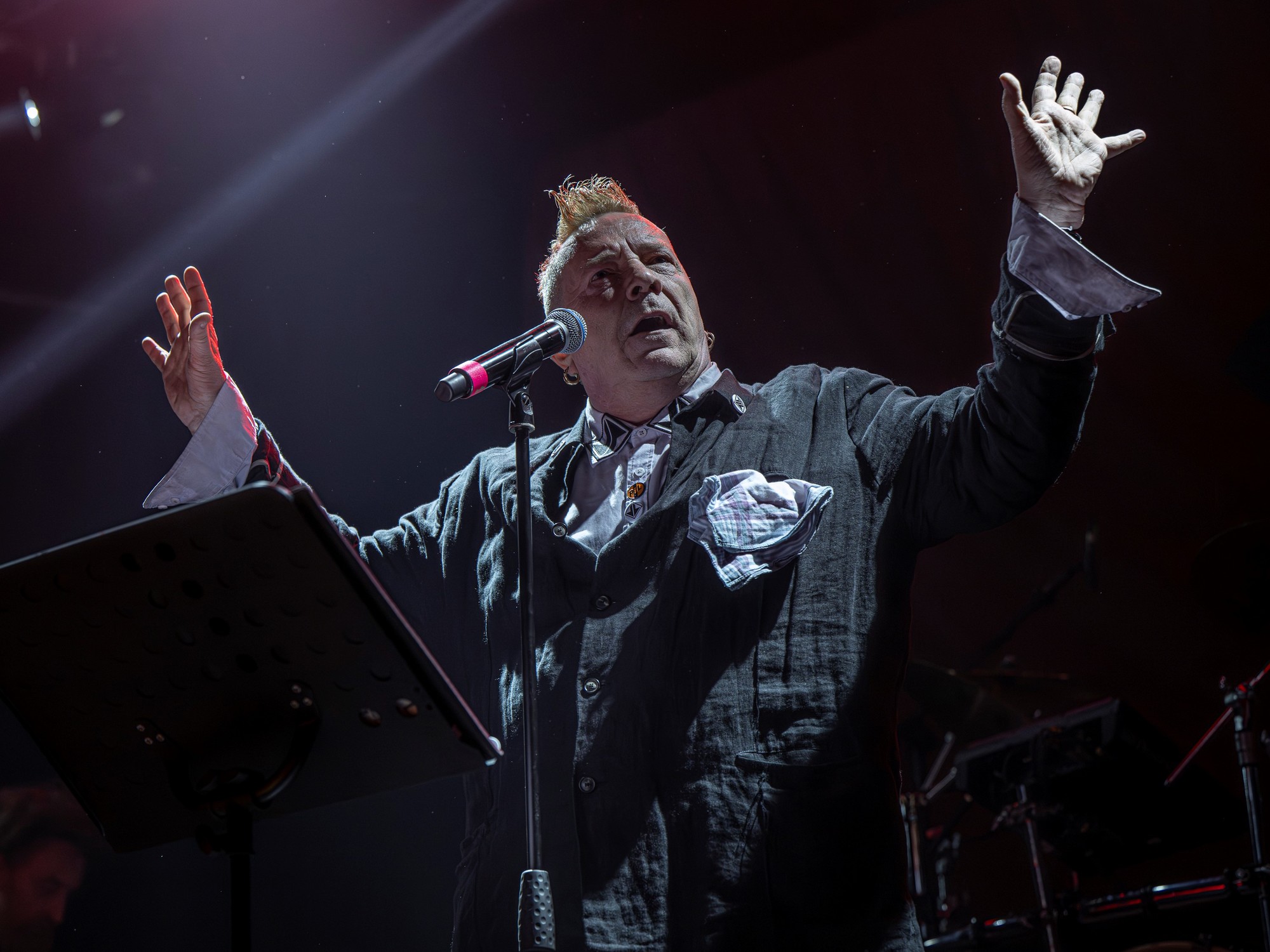 John Lydon, the antichrist of the Sex Pistols, returned redeemed to Argentina with his band PIL and a show to remember