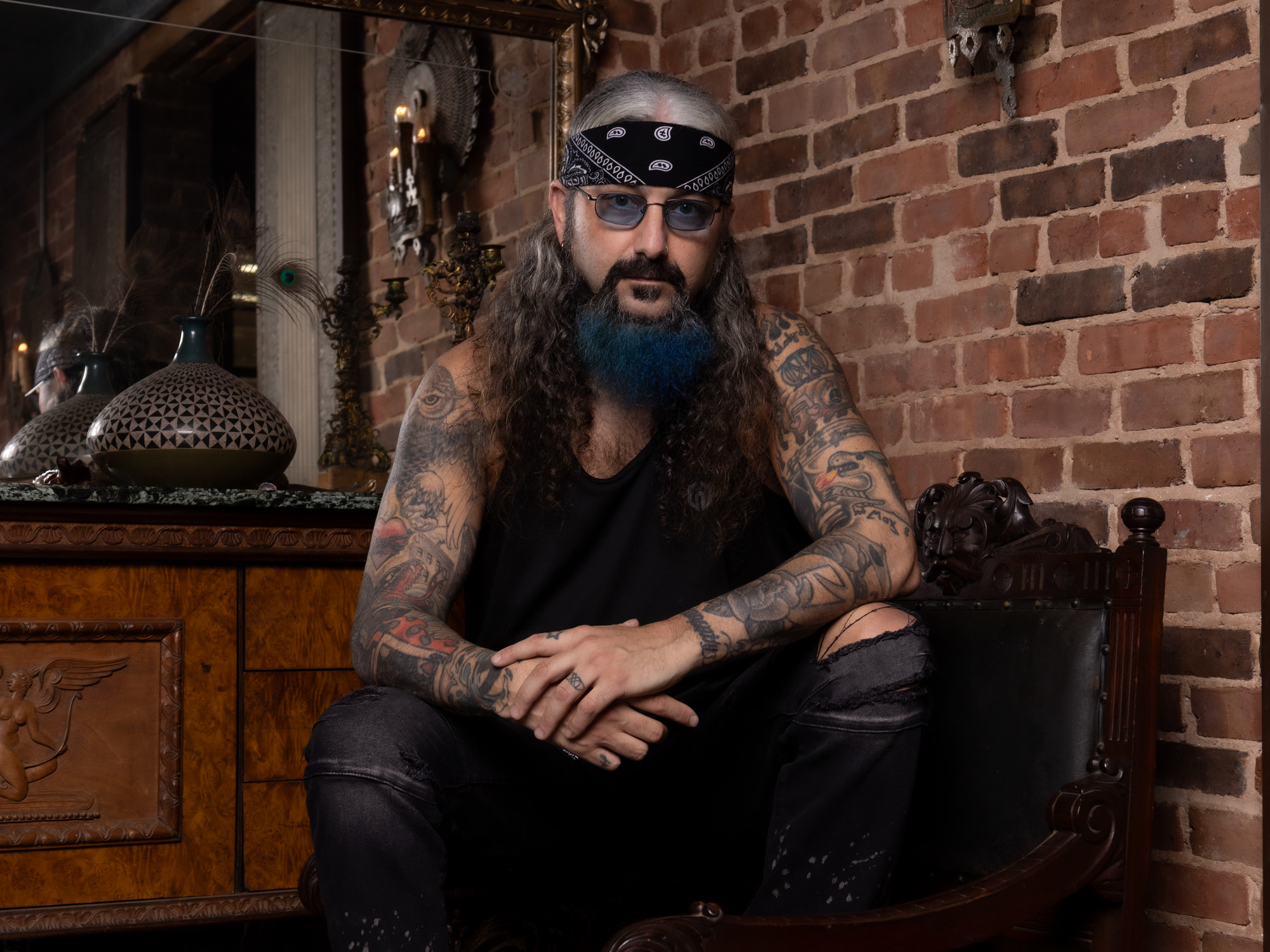 Mike Portnoy, the leader of Dream Theater: a proud dad who writes songs that help his fans get out of alcohol
