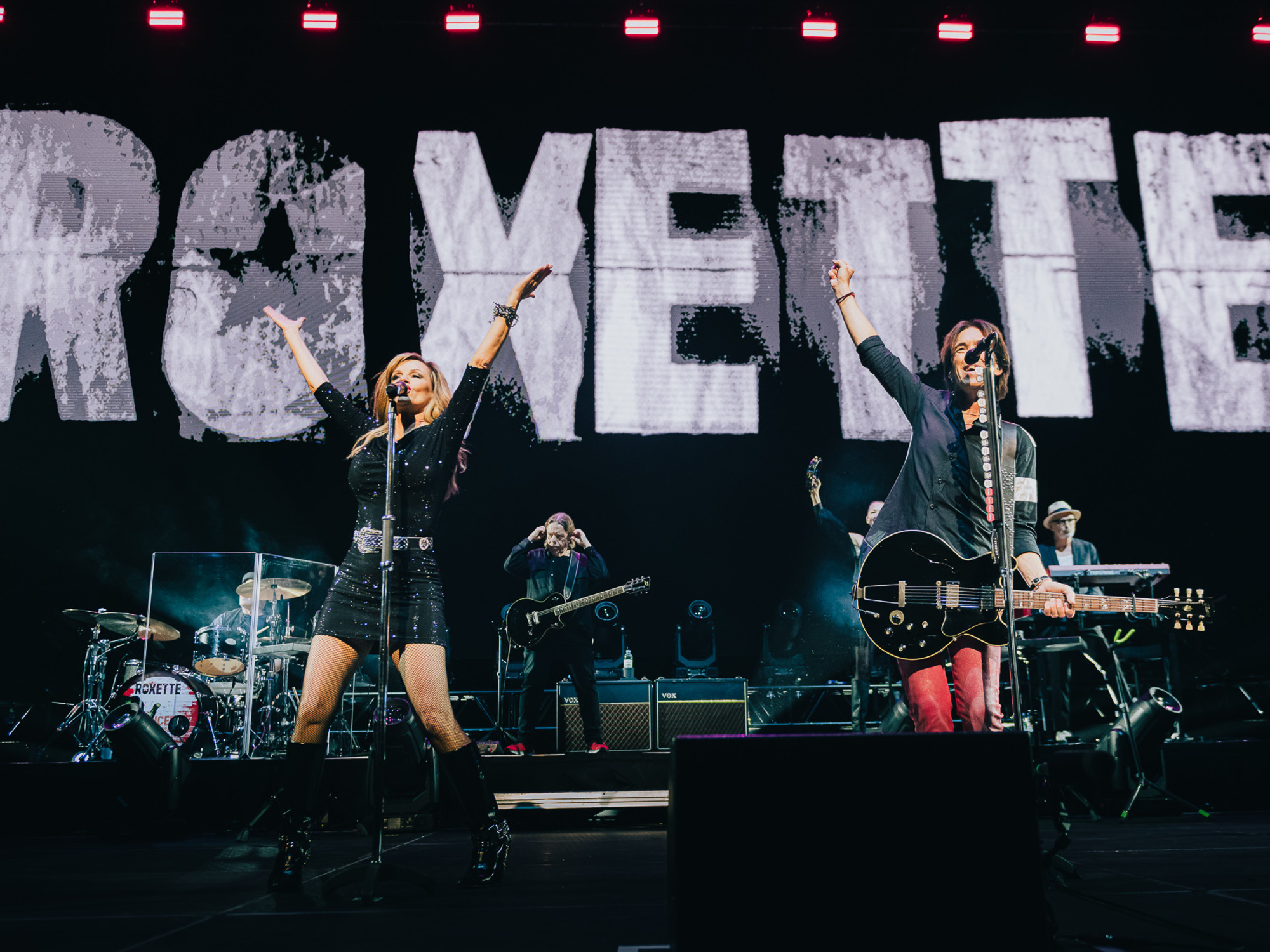 Roxette surprised in its 2026 version: a sexy and roaring singer, a very tight band and a tribute to the Redonditos de ricotta