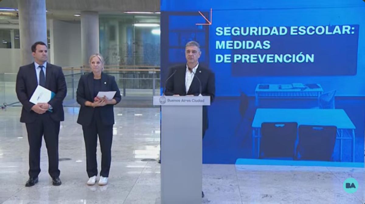 Jorge Macri: “Justice continues to investigate the responsibilities of both students and parents”
